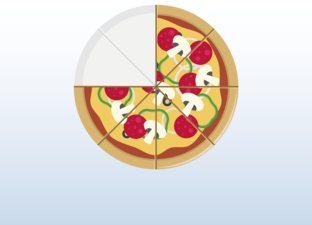 Fraction pizza