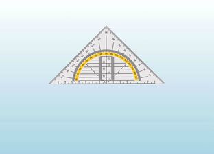 Protractor triangle