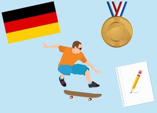Duitse les ‘Sporten’
