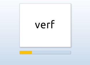 Spelling M4 woorden die beginnen met een v