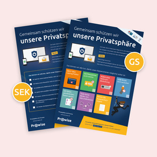 Datenschutz und Privatsphäre: Poster zum Herunterladen und Diskutieren