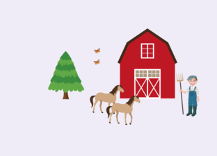 Op de boerderij