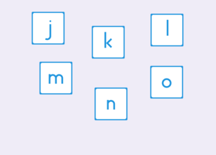 Het alfabet J t/m O - Beweeg & leer