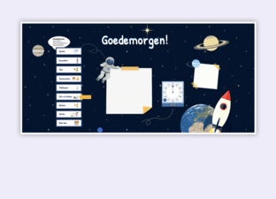 Dagstarter thema ruimte