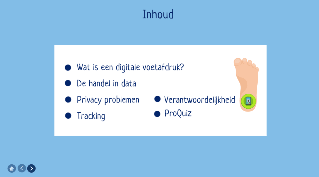 Mijn digitale voetafdruk