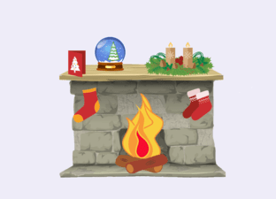 Feu de cheminée en ligne