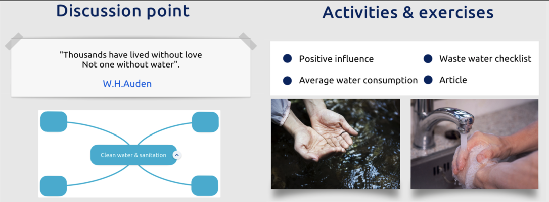 SDG 6 - Clean water & sanitation