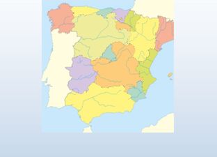 Topografie Spanje