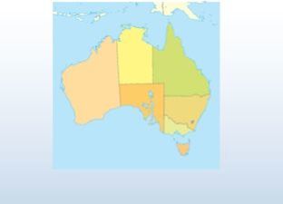 Topographie Australien