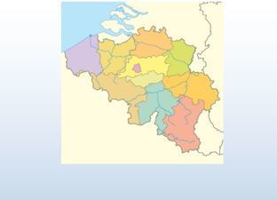 Topography Belgium