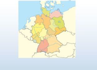 Topographie Deutschland