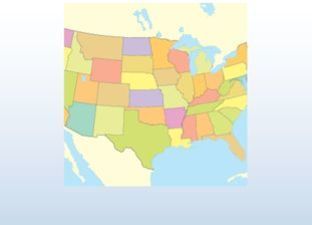 Topographie Vereinigte Staaten Übungsmodus