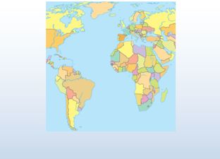 Topografie wereld oefenmodus
