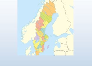 Topography Sweden